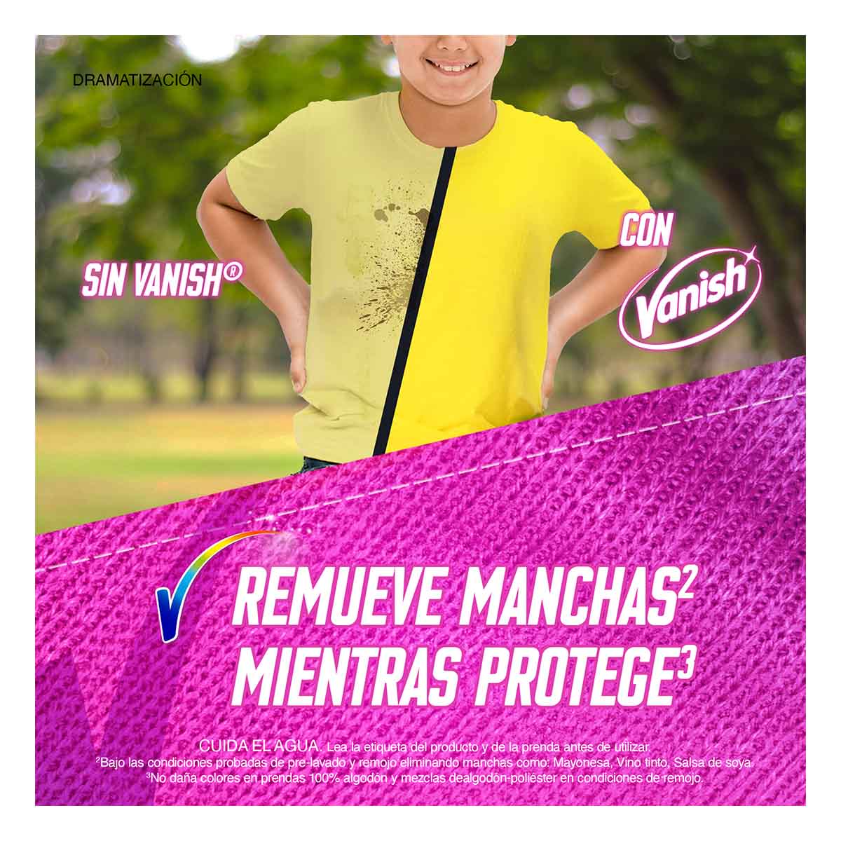 Quitamanchas Líquido Vanish 650ml