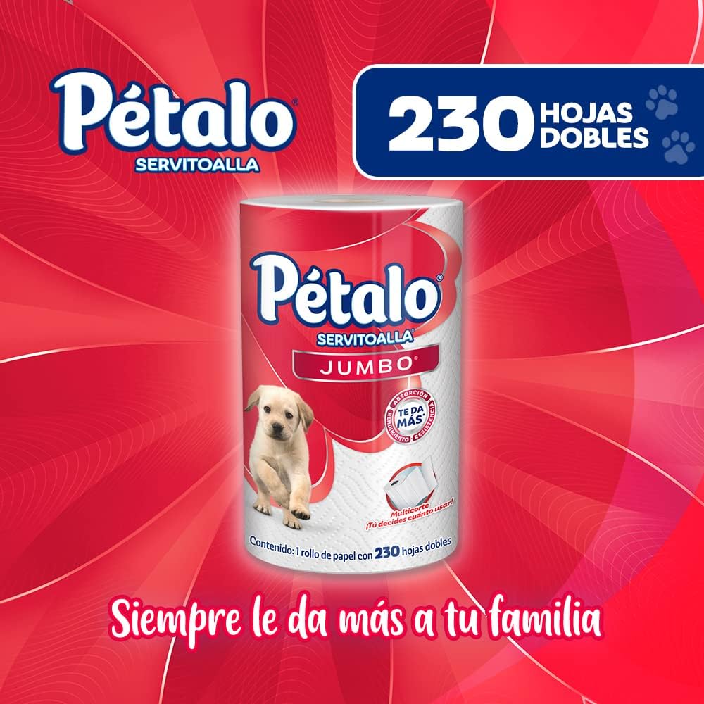 Toalla de Papel Pétalo Servitoalla Multicorte 230 hojas
