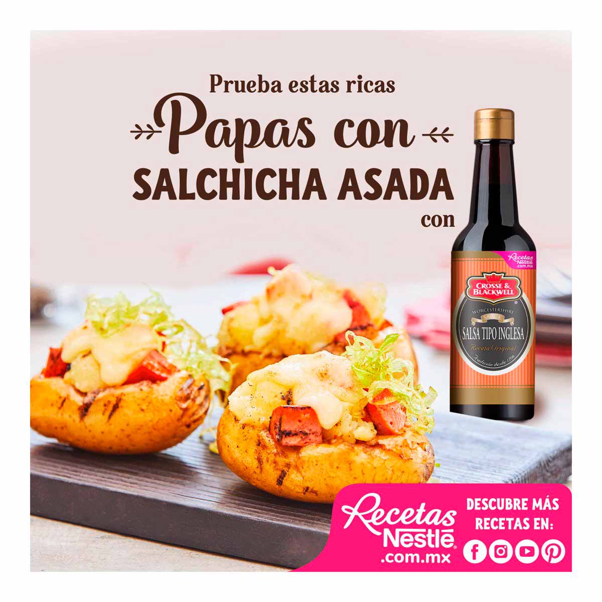 Salsa Inglesa Crosse&Blackwell 290ml