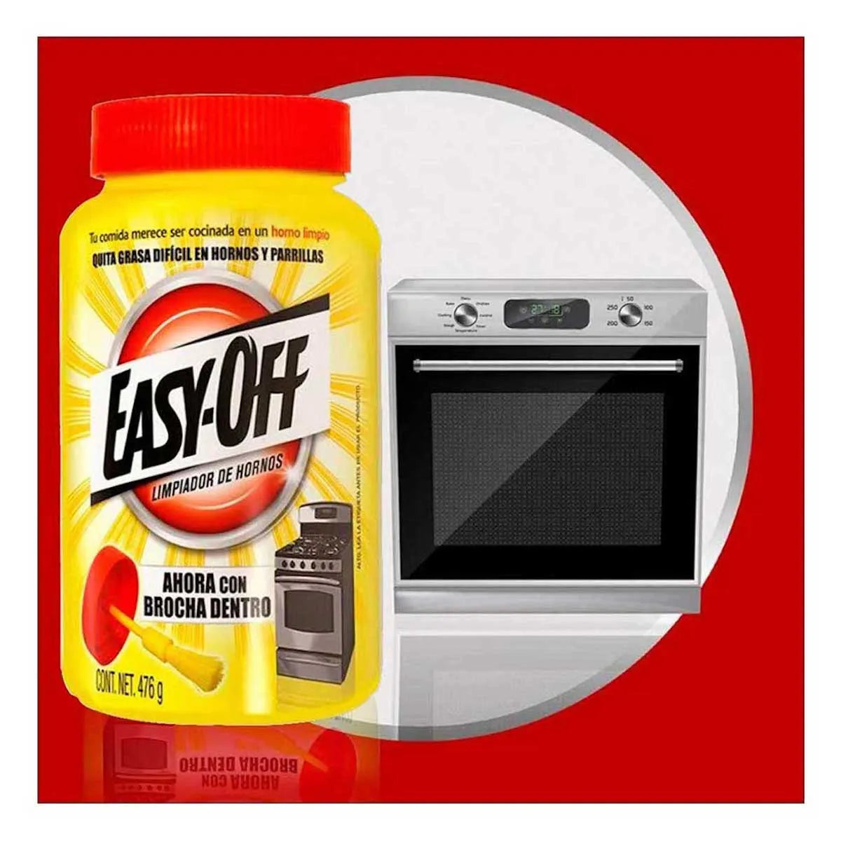 Desengrasante en Pasta Easy Off Hornos y Cocinas 476g