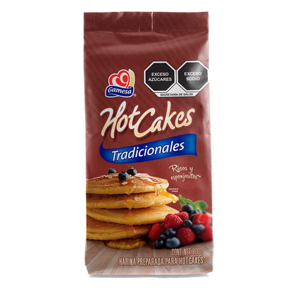Harina Para Hot Cakes Tradicionales Gamesa 800g
