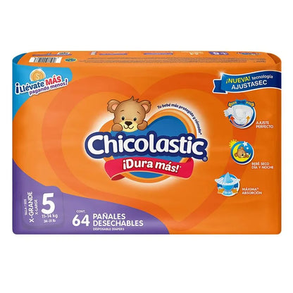 Pañales Chicolastic Etapa 5 Talla X-Grande 44 pzs