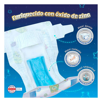 Pañales KleenBebé Suavelastic 7 - 10 Kg Etapa 3 Mediano 44 pzs
