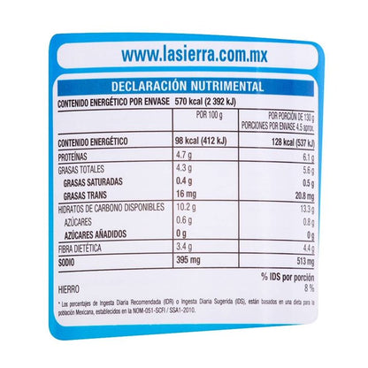 Frijoles Negros Refritos La Sierra 560g