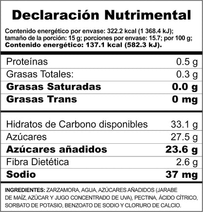 McCormick Balance Conserva de Zarzamora 235g