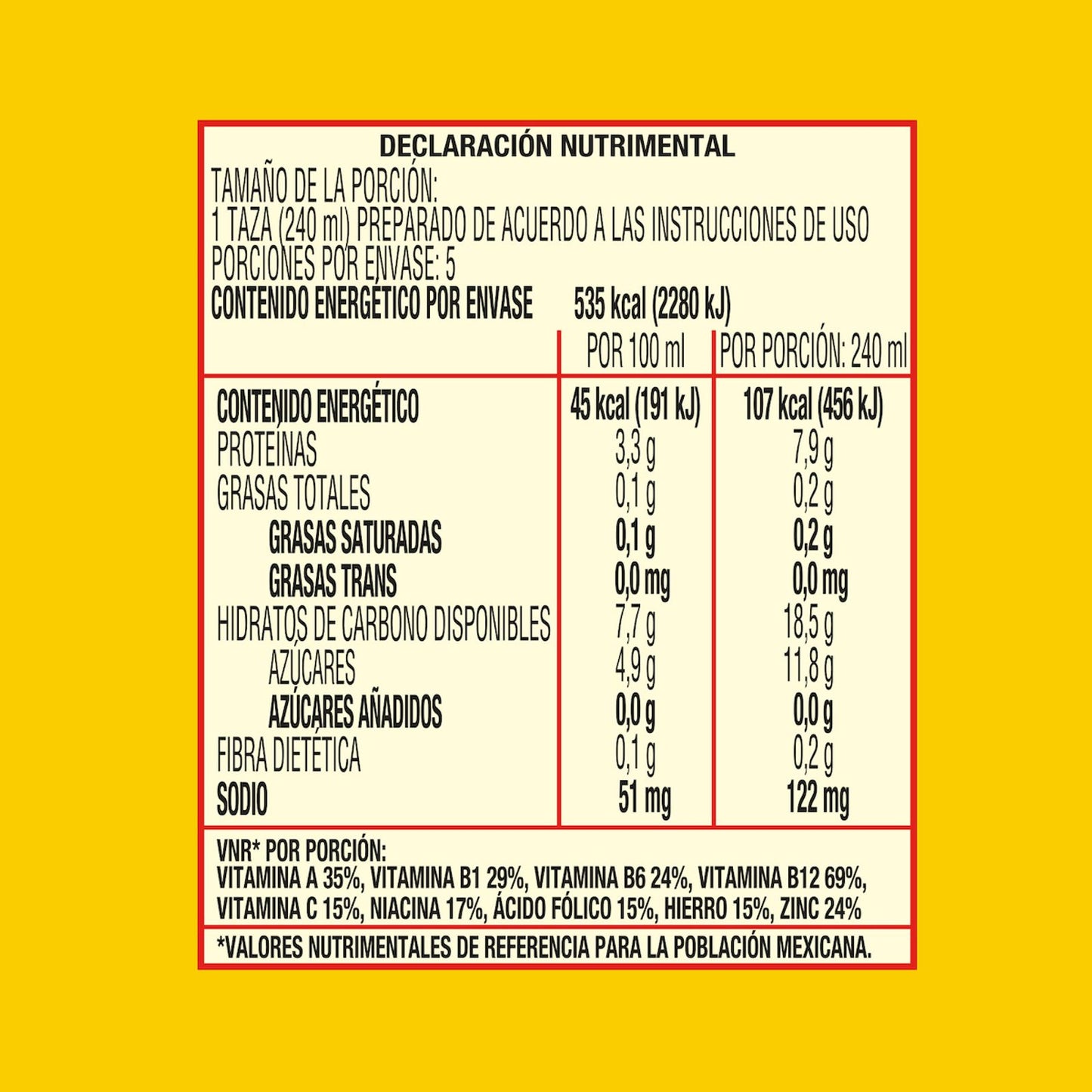 Atole Maizena Sabor Chocolate 45g