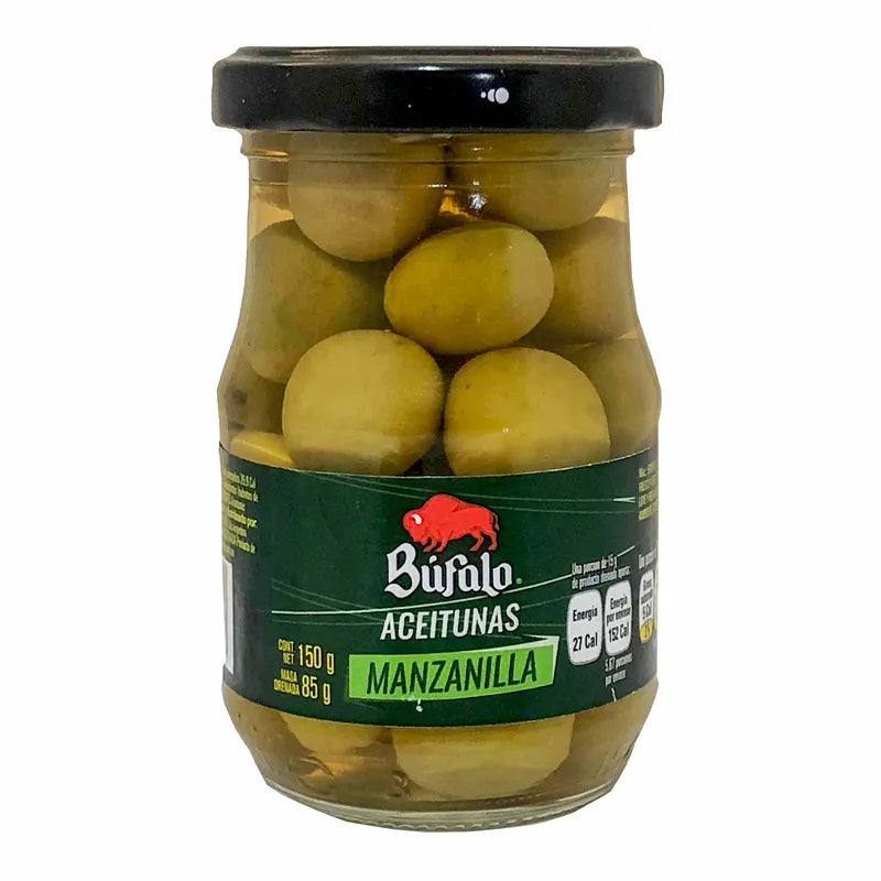 Aceitunas Con Hueso Búfalo Vaso 150g