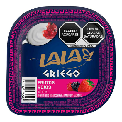 Yogurt Batido Lala Griego Frutos Rojos 120g