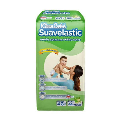 Pañales KleenBebé Suavelastic 9 - 12 Kg Etapa 4 Grande 48 pzs