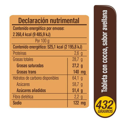 Chocolate Bicolor Chocolate Avellana 24 pzs