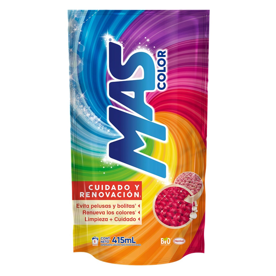 Detergente Líquido Más Color 415ml