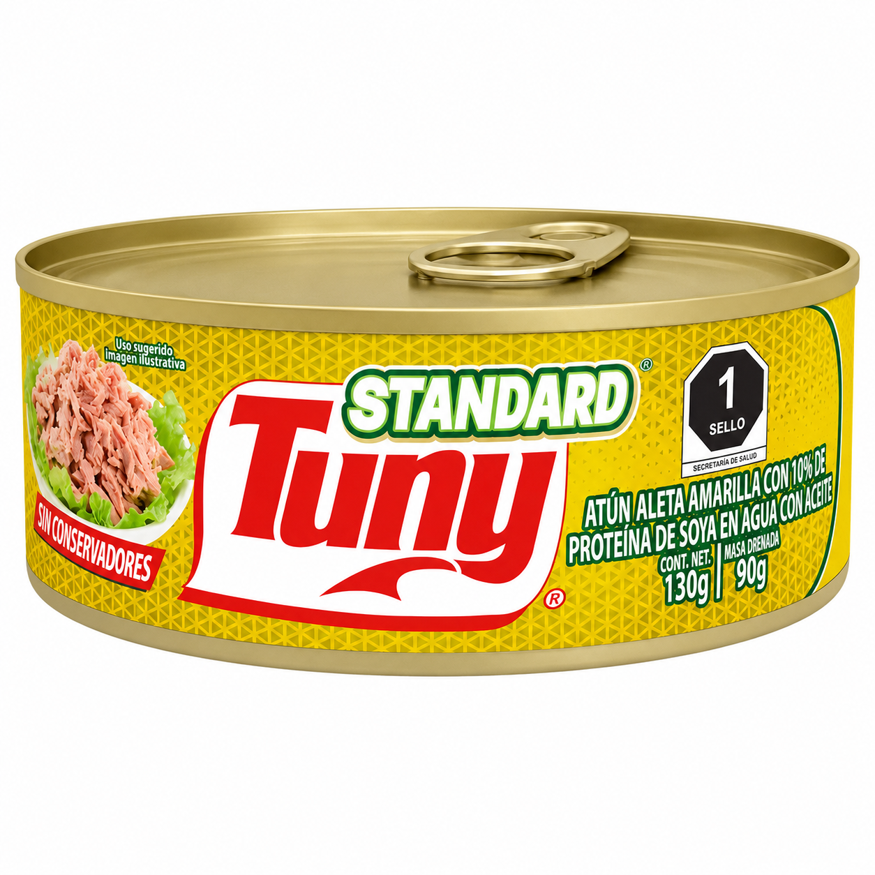 Atún Tuny Standard Aceite Lata 130g