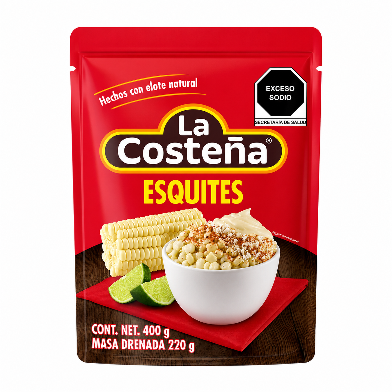 Esquites Preparados La Costeña 400g