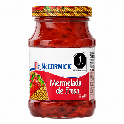 Mermelada McCormick Sabor Fresa 270g