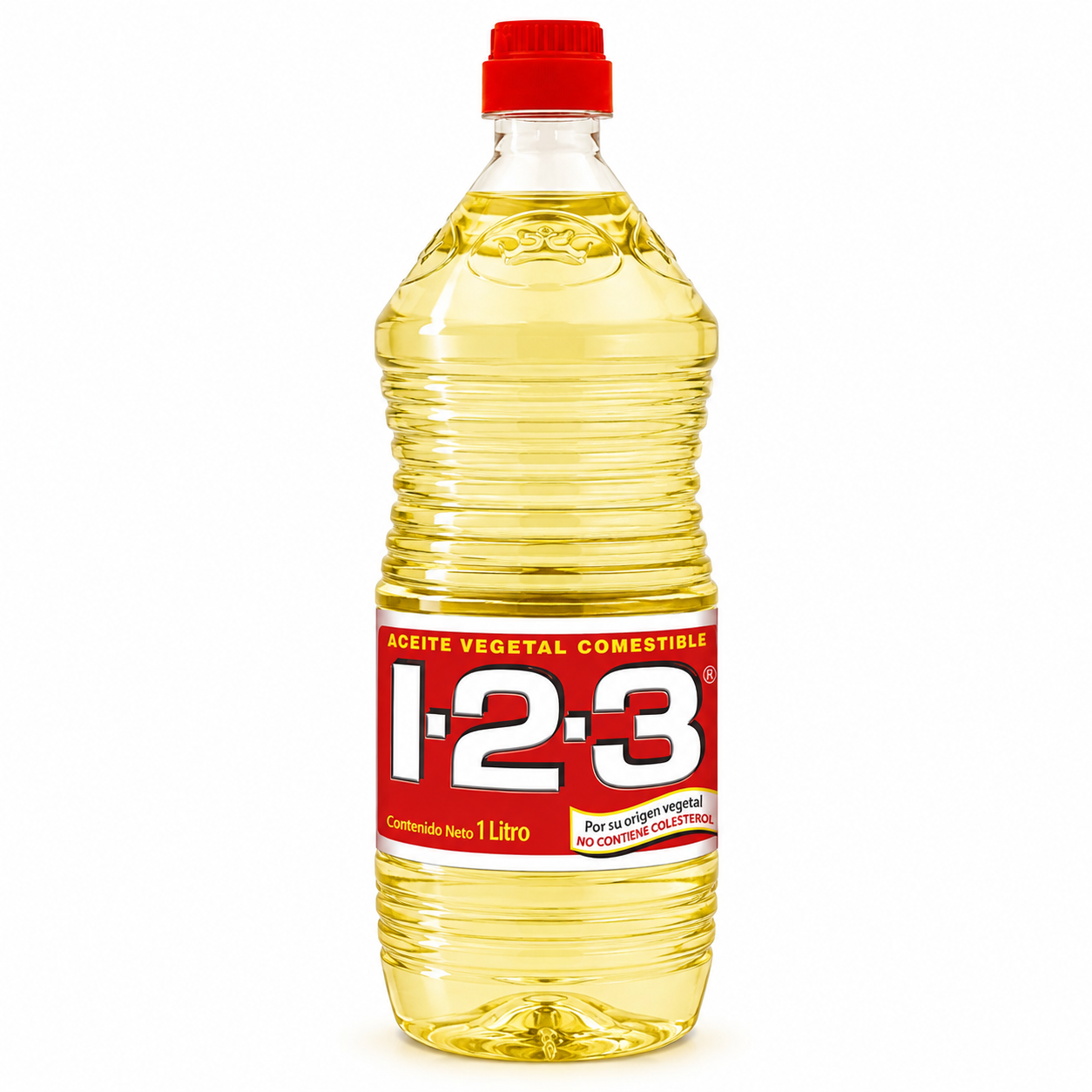 Aceite 1-2-3 Vegetal Comestible 1L