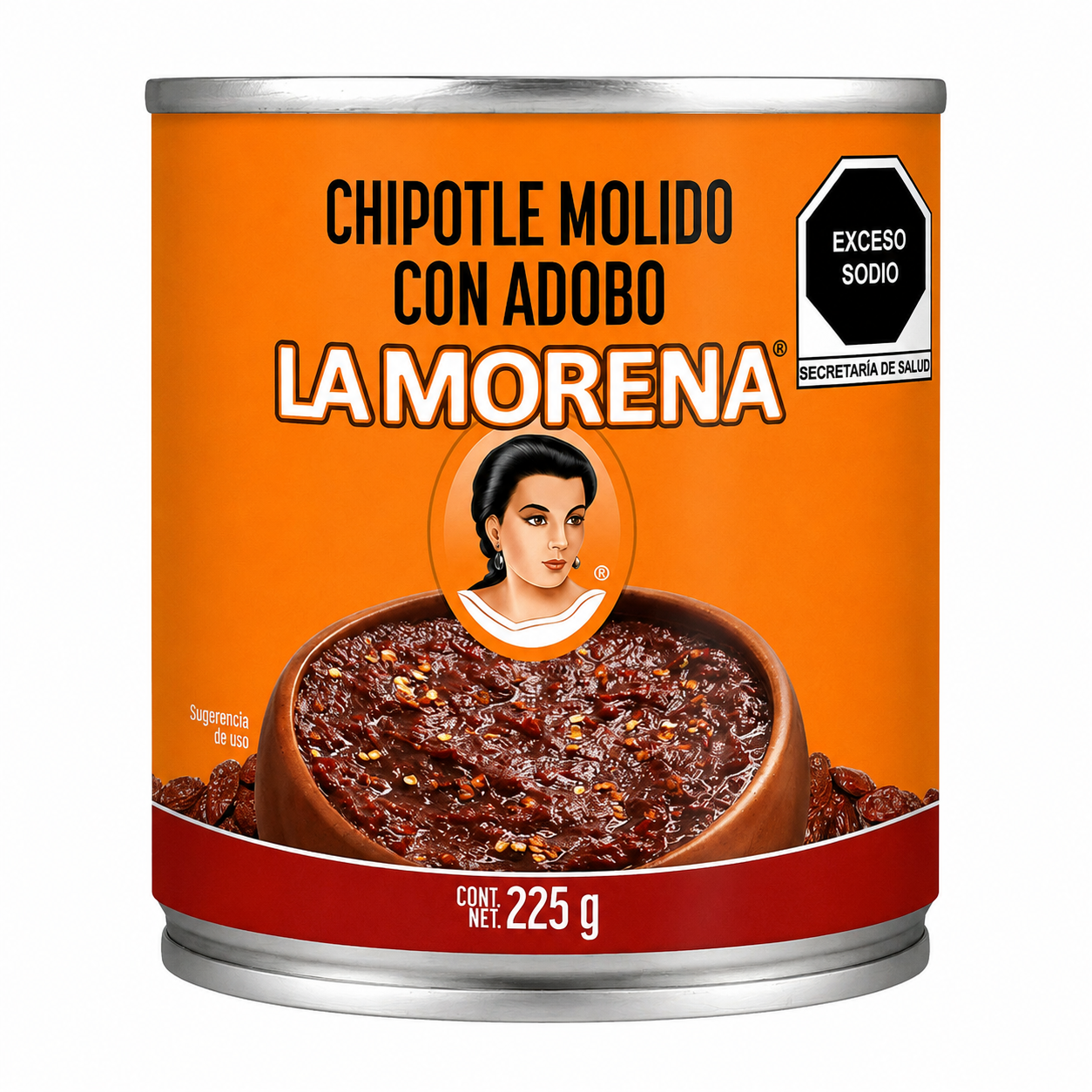 Chipotle Molido con Adobo La Morena 225g