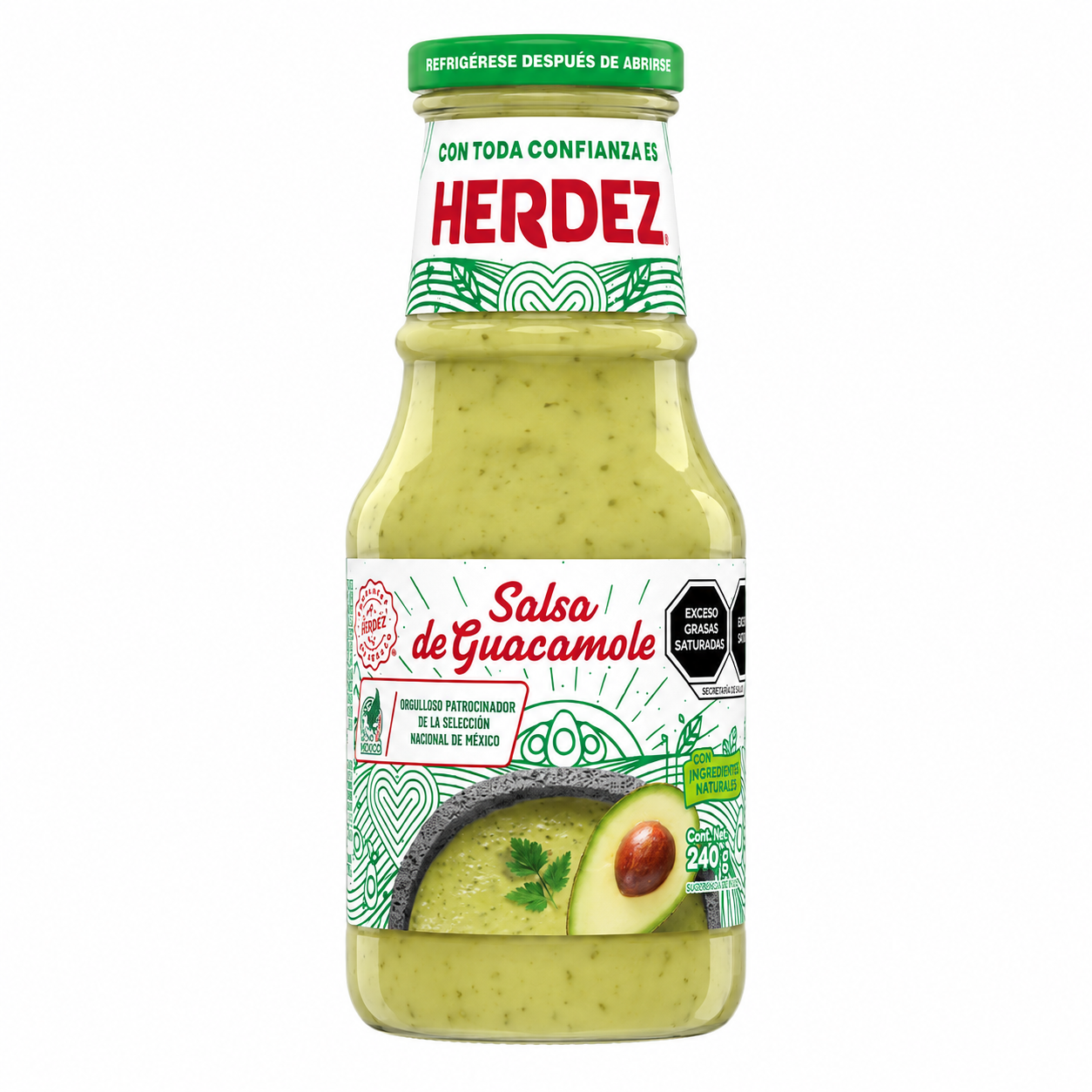 Salsa de Guacamole Herdez 240g