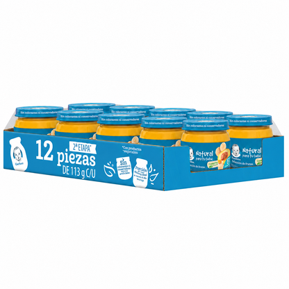 Gerber Caja Surtido Frutas 100g × 12 pzs