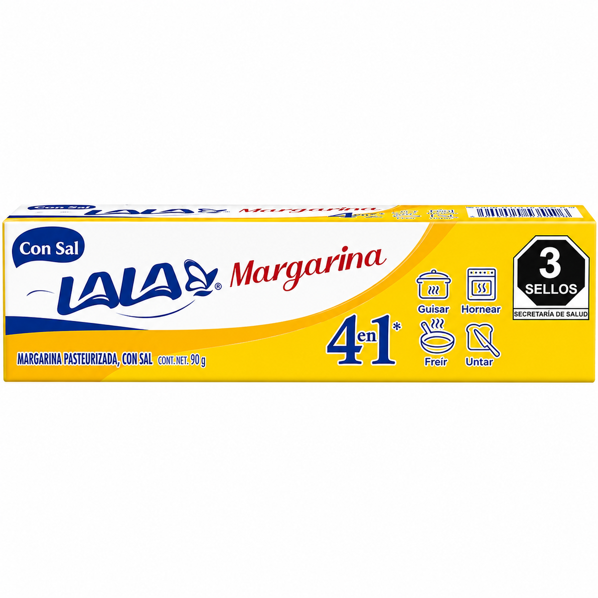 Margarina Lala Barra con Sal 90g