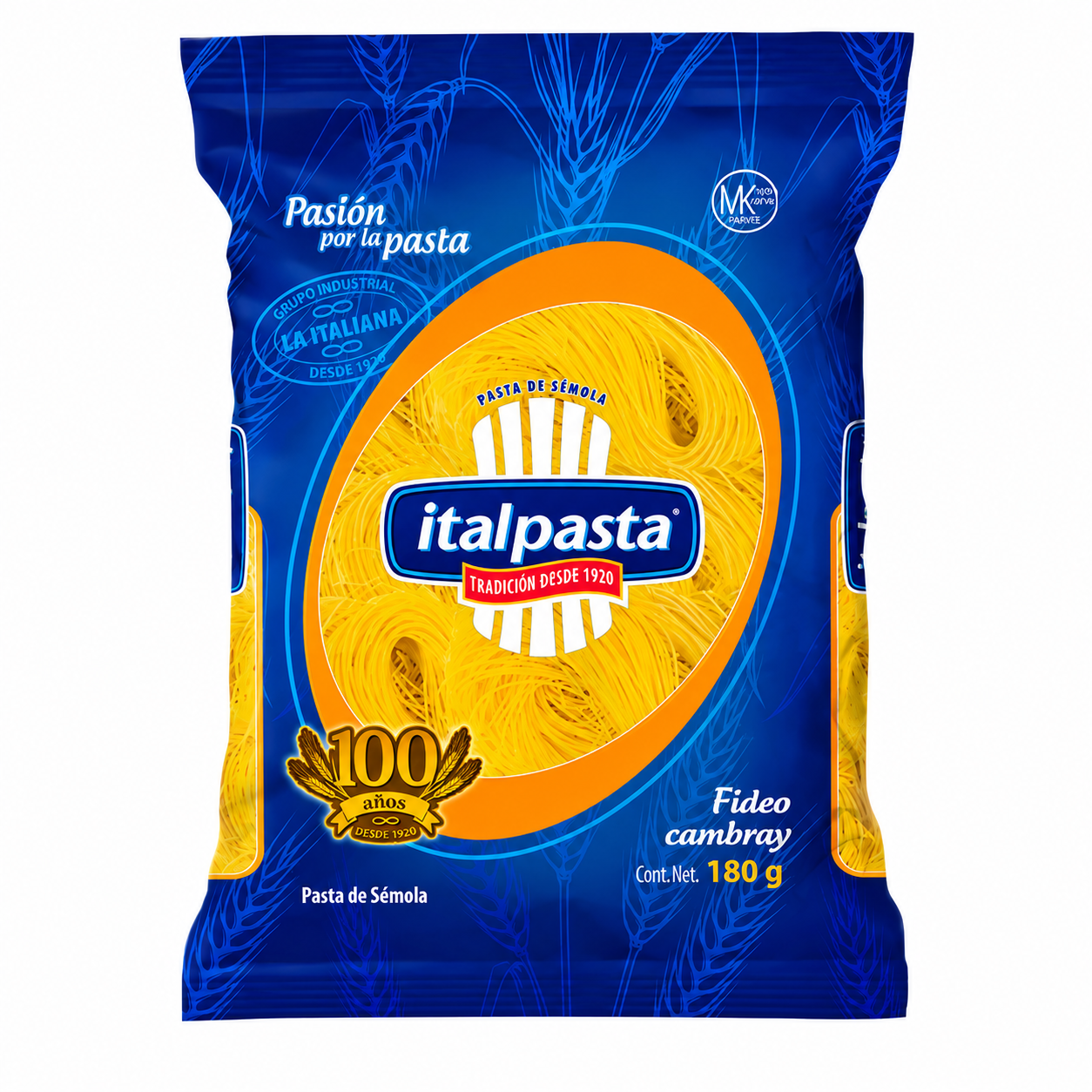 Pasta de Sémola Italpasta Fideo Cambray 180g