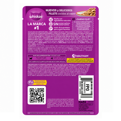 Sobre Whiskas para Gato Adulto Pavo 85g