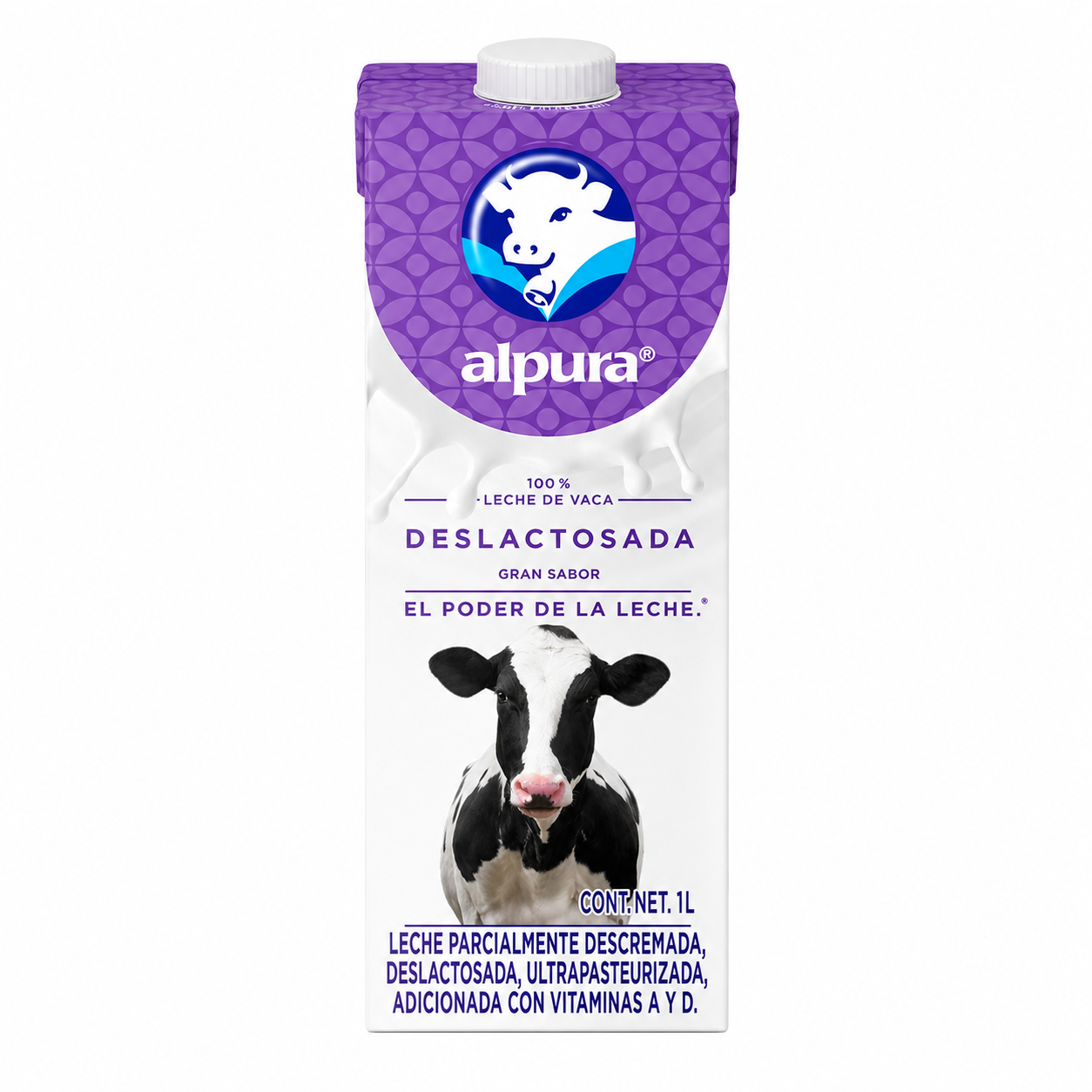 Leche Alpura Deslactosada 1L