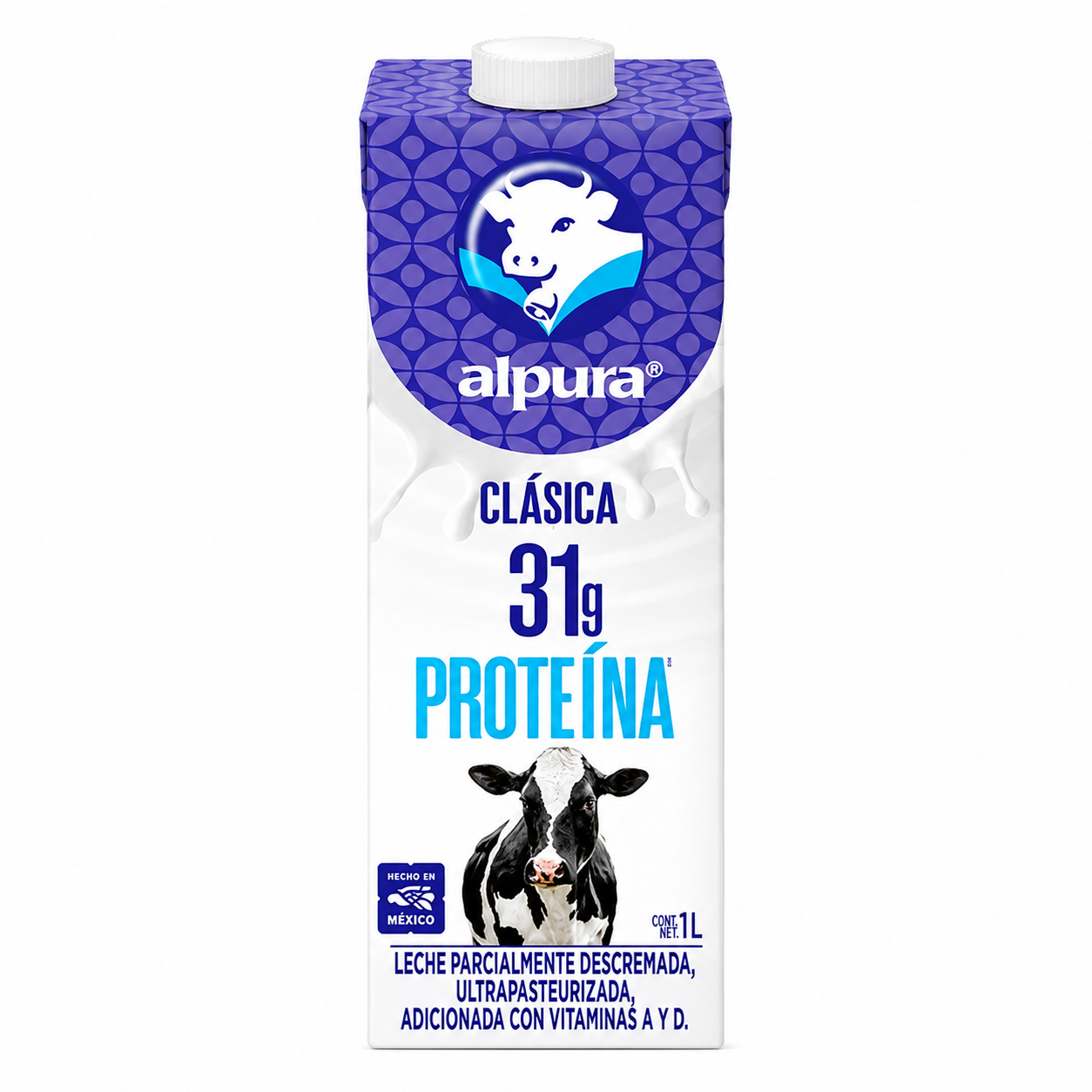 Leche Alpura Clásica 1L