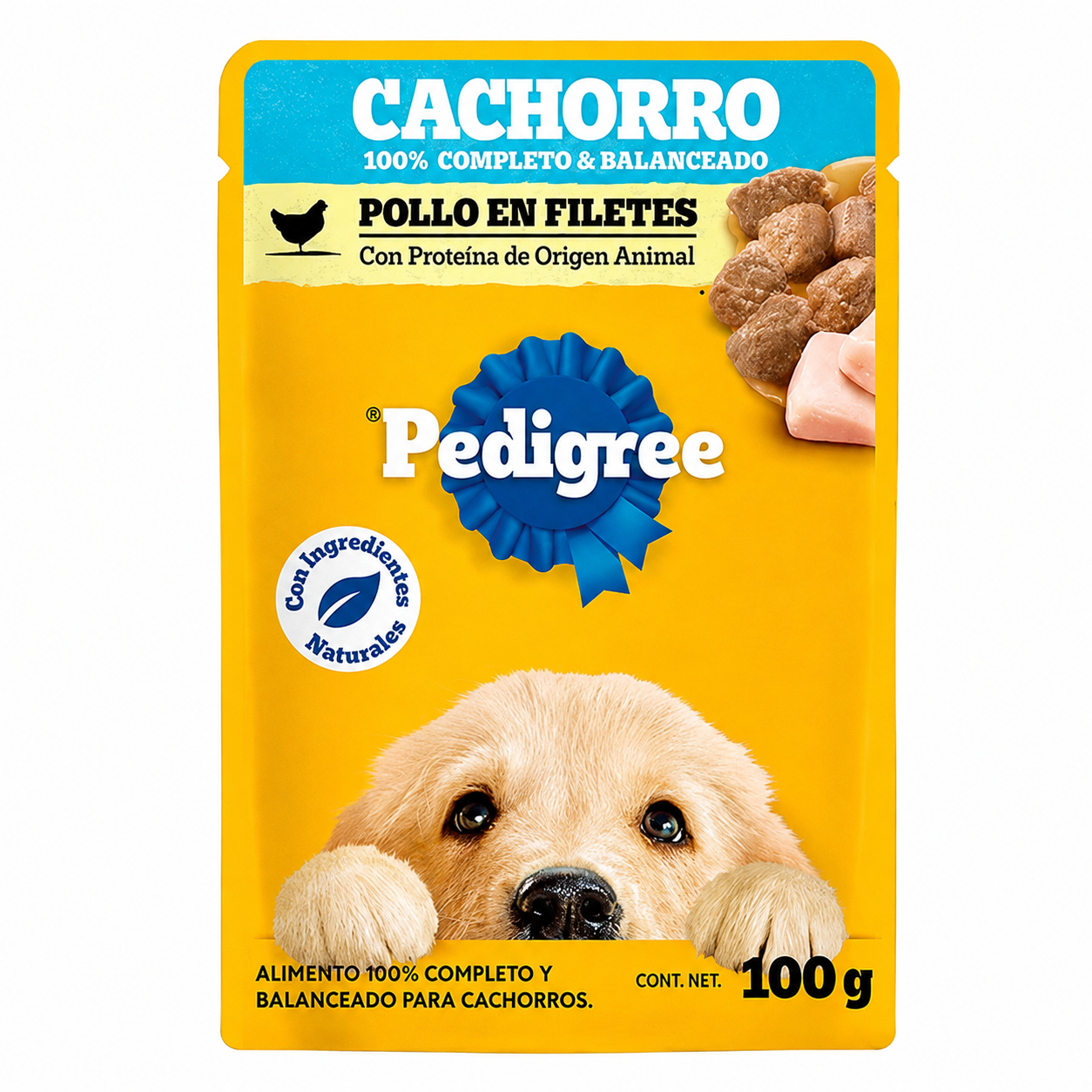 Sobre Pedigree Perros Cachorro Pollo en Filetes 100g
