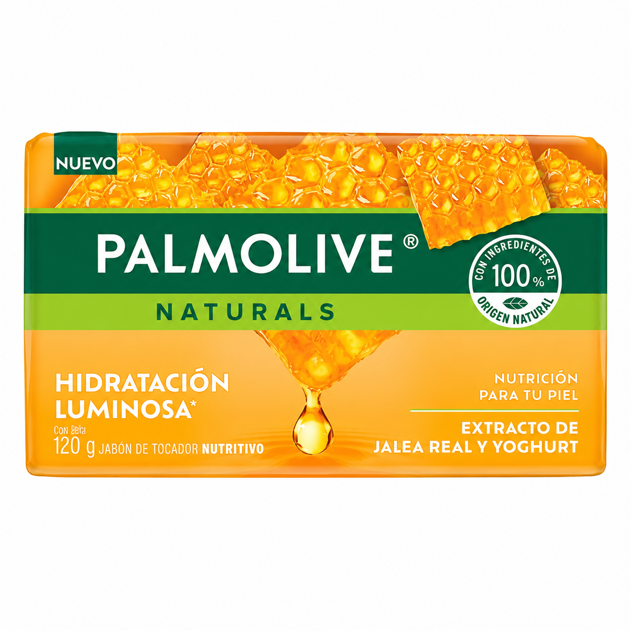 Jabón Palmolive Extracto de Jalea Real y Yoghurt 120g