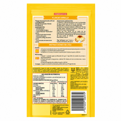 Atole Maizena Sabor Vainilla 47g