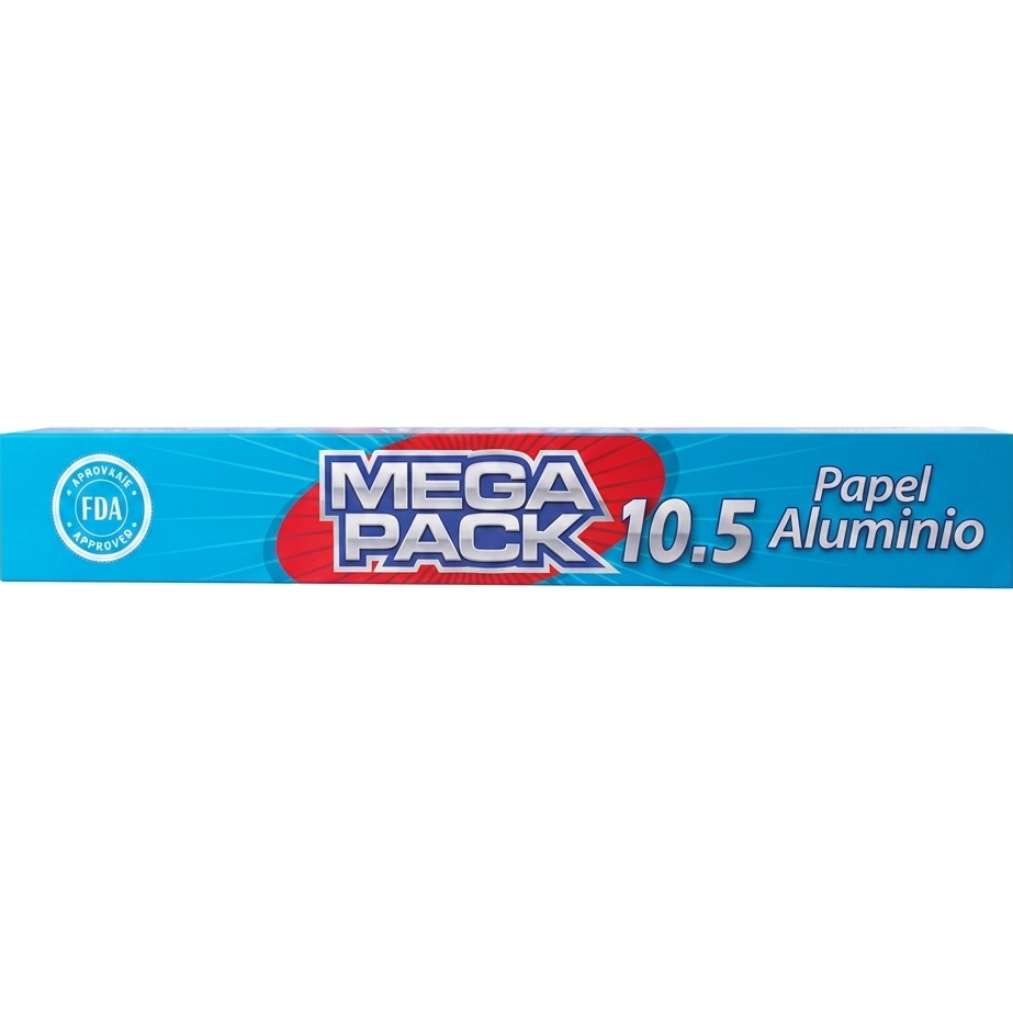 Mega Pack 10.5 Papel Aluminio 1 pza