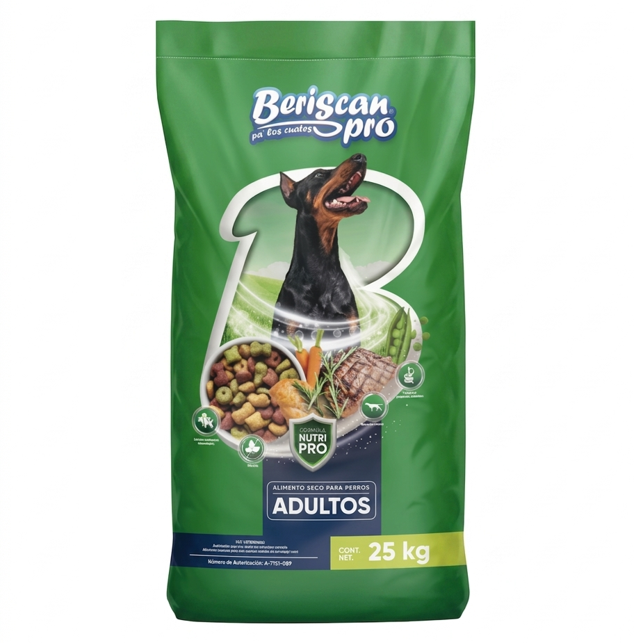 Alimento Para Perro Beriscan Pro Adulto 25 Kg