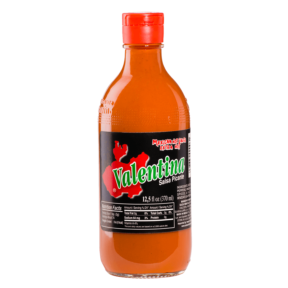 Salsa Valentina Etiqueta Negra Muy Picante 370ml