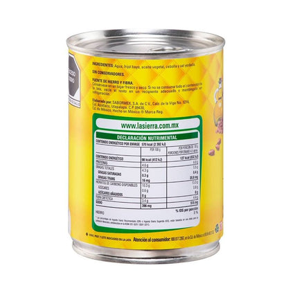 Frijoles Bayos Refritos La Sierra 580g