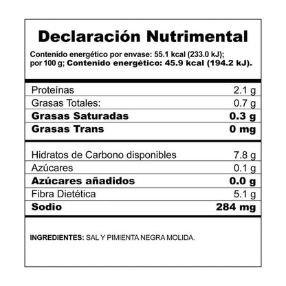 Sal con Pimienta McCormick 120g